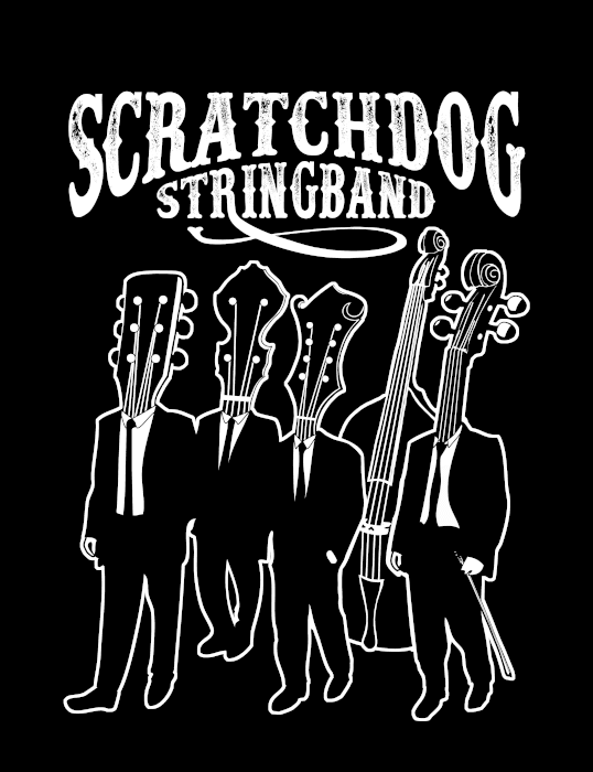 Scratchdog Stringband Tshirt design